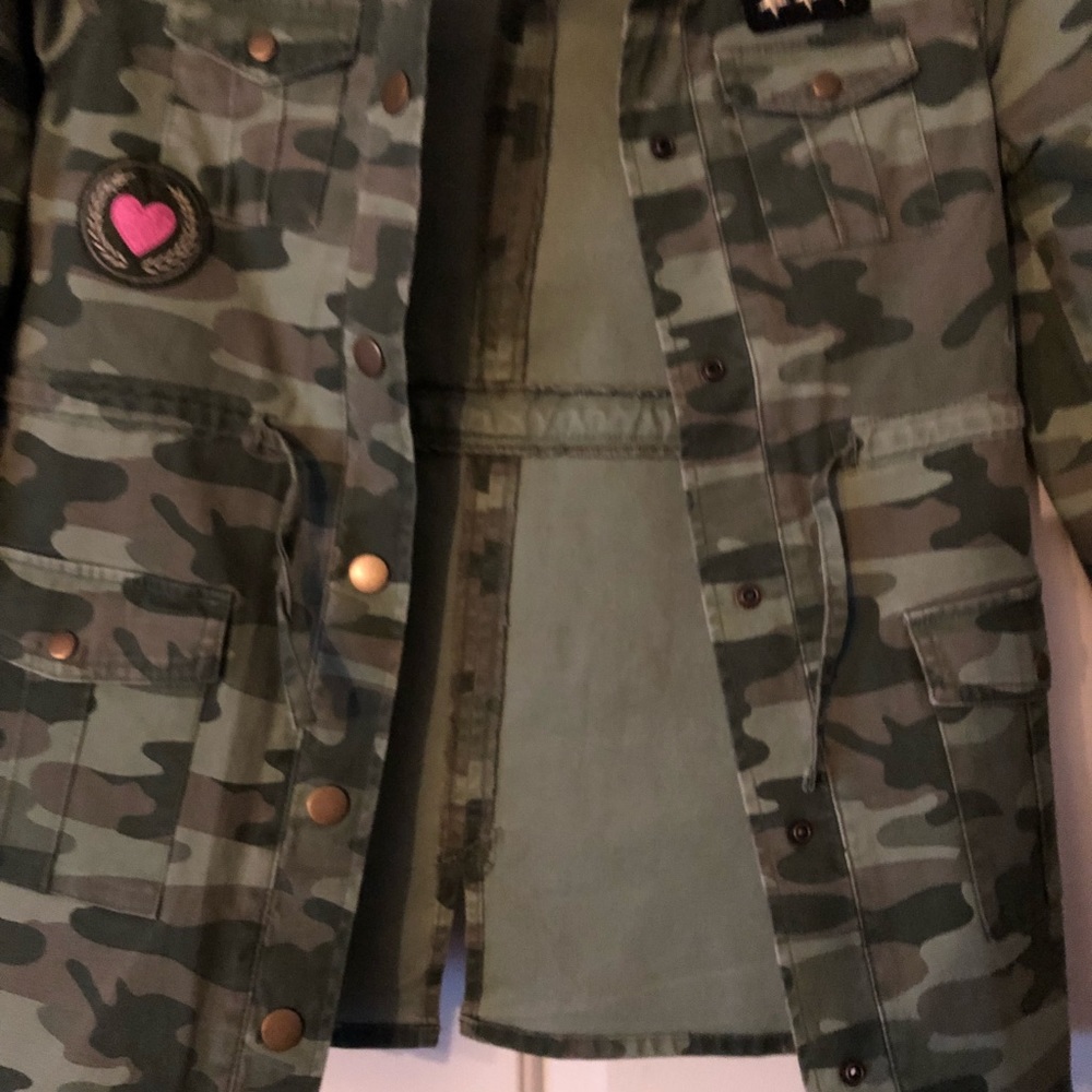 Justice Girls Military (Army) Jacket